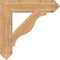 Ekena Millwork Funston Arts & Crafts Smooth Bracket, Western Red Cedar, 5 1/2"W x 28"D x 28"H BKT06X28X28FST03SWR - alternate 2